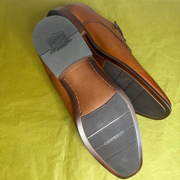 Florsheim Brown Leather Oxford Shoes - Picture 4 of 11